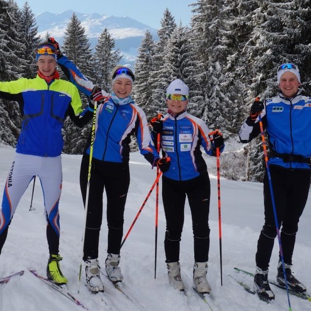 Eesti suusaorienteerumise tipud võistlesid Davosis