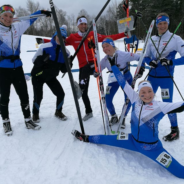 Eesti suusaorienteerumise sprinditeatepaar MK-sarjas 10. kohal