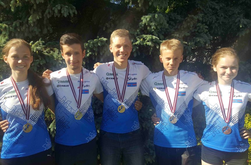 Eesti noororienteerujatele Balti meistrivõistlustelt viis medalit