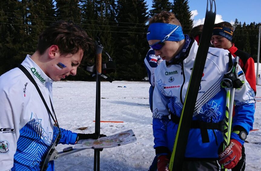 Põhjamaade noored suusaorienteerujad võistlesid lühirajal