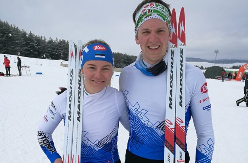 Daisy Kudre ja Mattis Jaama tulid Eesti meistriteks lühirajal