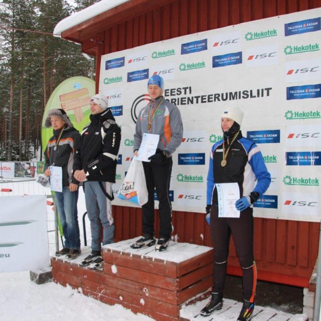 Suusaorienteerumise sprindimeistrid on Tiit Toomas ja Daisy Kudre