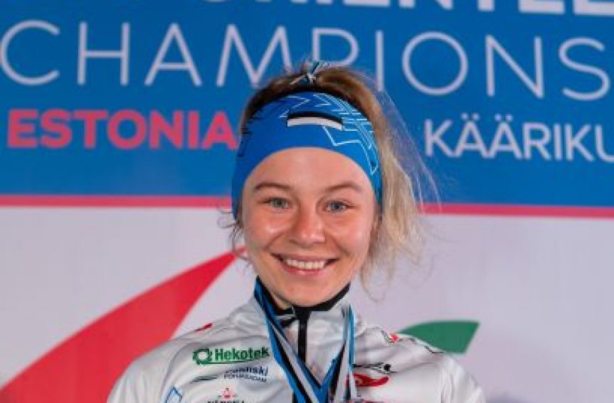 Taas medal! Daisy Kudre võitis jälitussõidus hõbemedali!