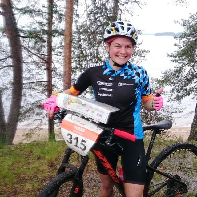 Rattaorienteerumise juunioride MMilt Soomes Mari Linnusele kõrge 5. koht!