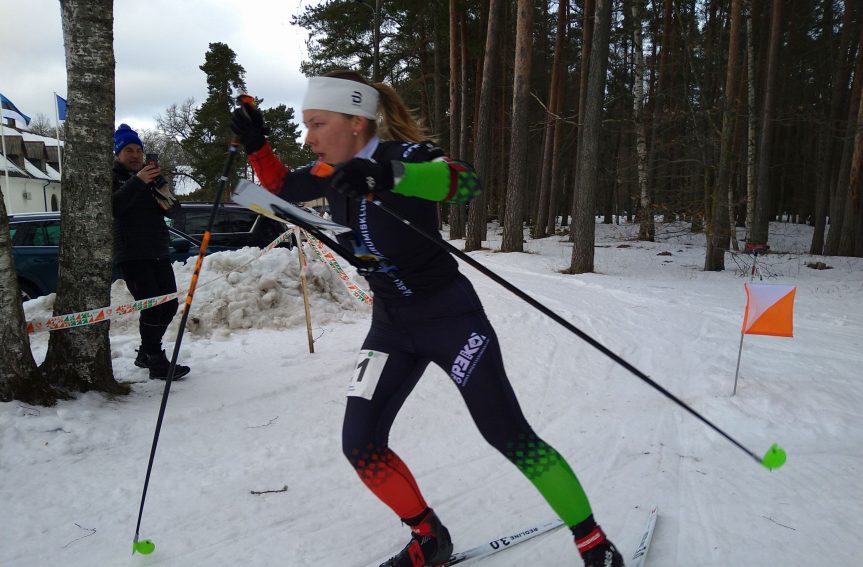 Eesti meistriteks suusaorienteerumise sprindis tulid Doris Kudre ja Mattis Jaama