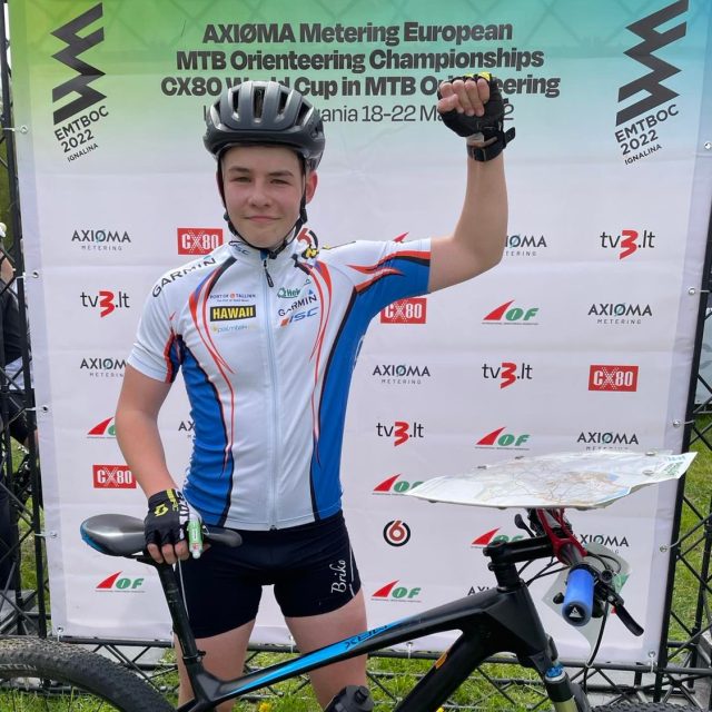 Timo Kudre võitis rattaorienteerumise noorte EM-pronksi!