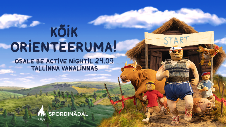 EOK Spordinädala tähtsündmuseks on orienteerumisjooks Tallinna vanalinnas
