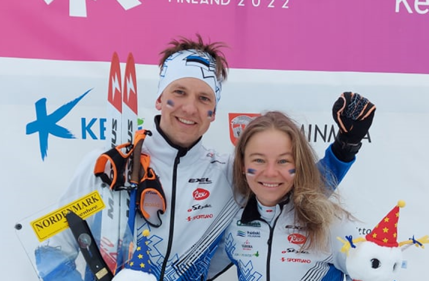 Daisy Kudre-Schnyder ja Mattis Jaama MK-etapil kaheksandad
