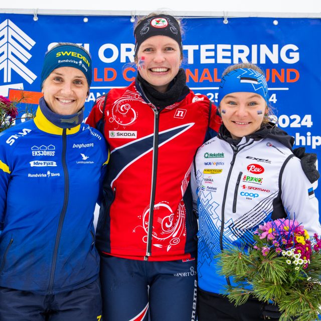 Daisy Kudre-Schnyder tõusis jälitussõidus MK etapi poodiumile