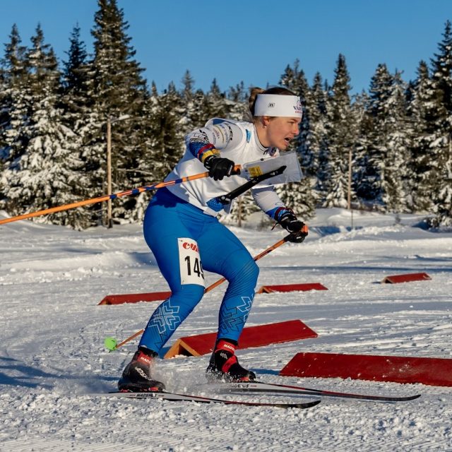 Daisy Kudre-Schnyder jõudis suusaorienteerumise MK etapil taas poodiumile