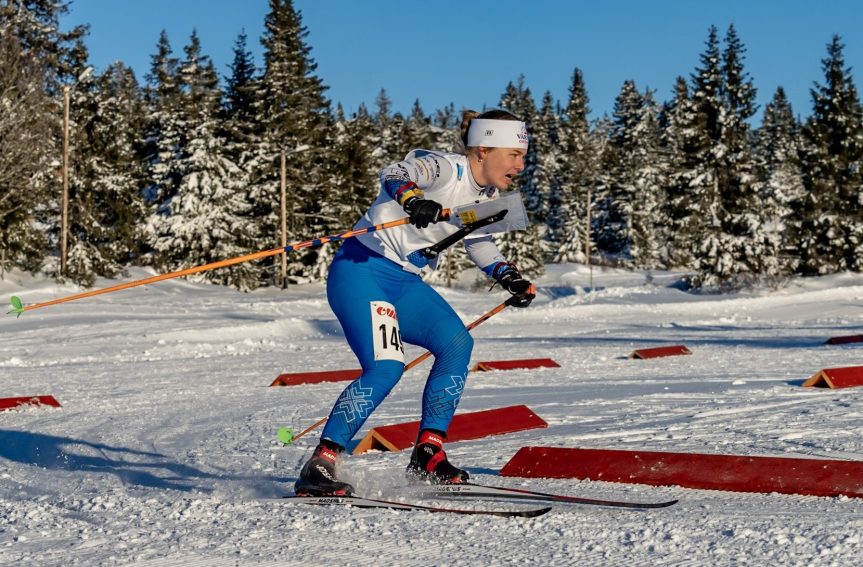 Daisy Kudre-Schnyder jõudis suusaorienteerumise MK etapil taas poodiumile