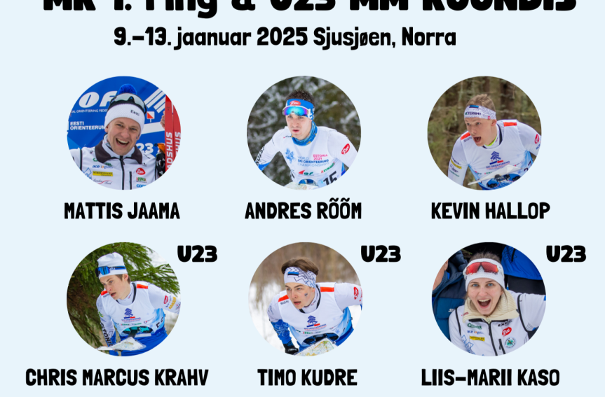 Suusaorienteerumise hooaeg algab MK ja U23 MMiga Norras Sjusjoenis