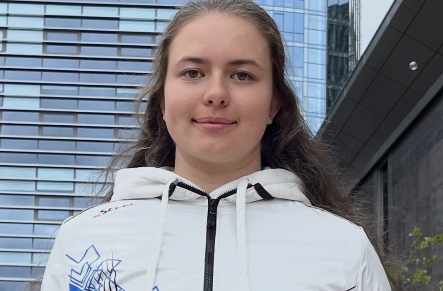 Anett Liisa Parts tuli rattaorienteerumise noorte EMil sprindis neljandaks