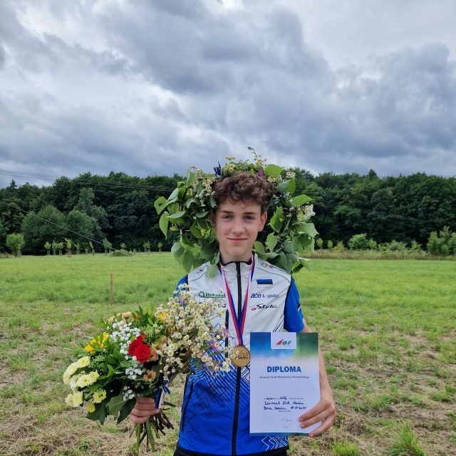 Erik Marten Zernant võitis Euroopa noorte meistrivõistlustel pronksmedali