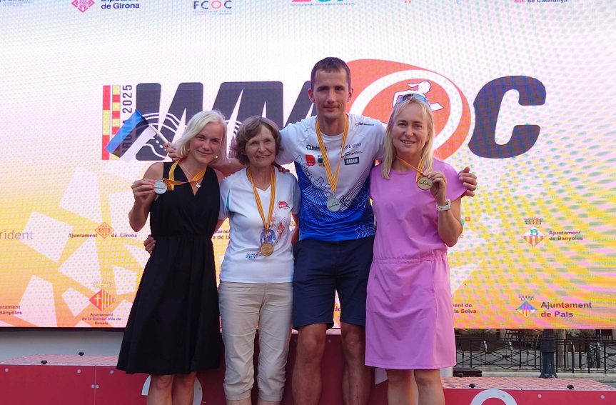 Veteranide MM-i lühirajalt Eestisse neli medalit