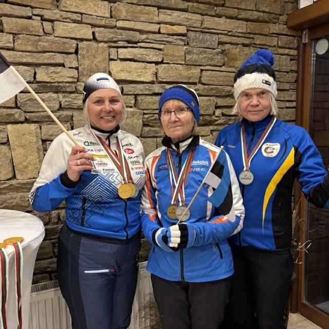 Veteranide suusaorienteerumise MMilt Eestisse üheksa medalit