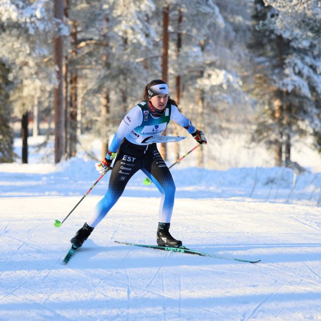 Anett Liisa Parts võitis ülekaalukalt noorte Euroopa MV suusaorienteerumise lühiraja