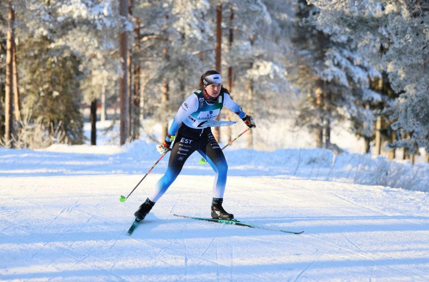 Anett Liisa Parts võitis ülekaalukalt noorte Euroopa MV suusaorienteerumise lühiraja