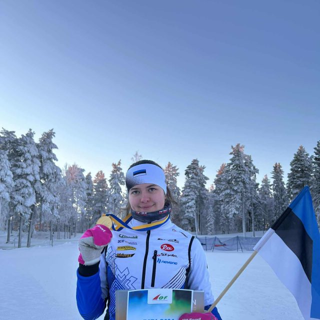 Anett Liisa Parts on Euroopa noortemeister suusaorienteerumise sprindidistantsil