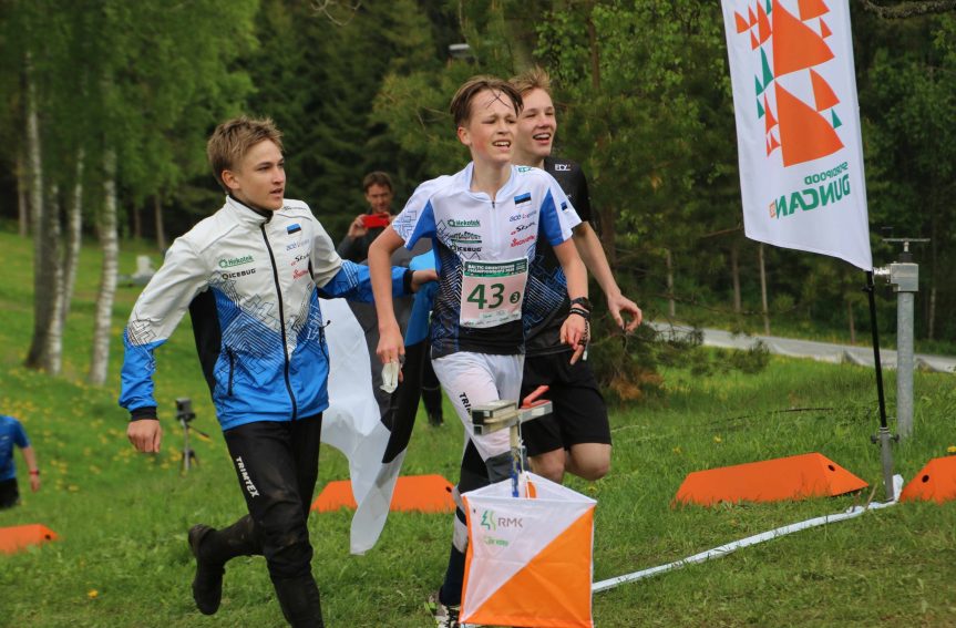 Eesti noormeestele Balti MV teatejooksudes hõbe ja pronks