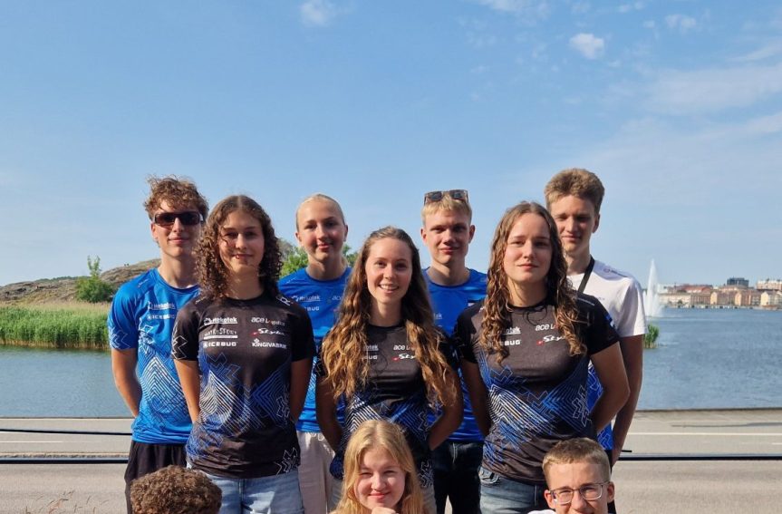 Algas juunioride MM Rootsis Karlskronas.