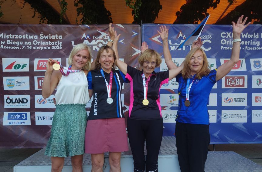 Eestlaste medalisaak veteranide MM-il täienes lühirajal nelja medaliga