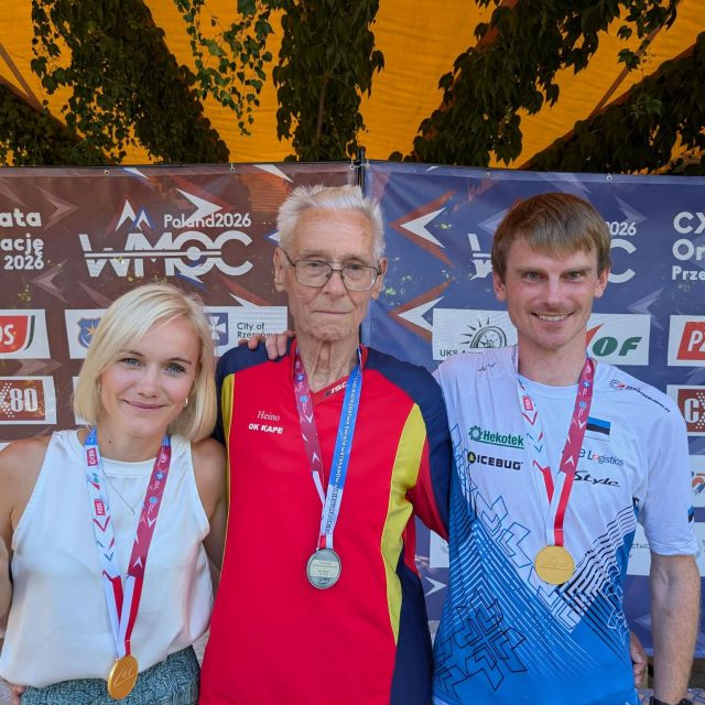 Eestlased võitsid veteranide MM-i avadistantsil kolm medalit