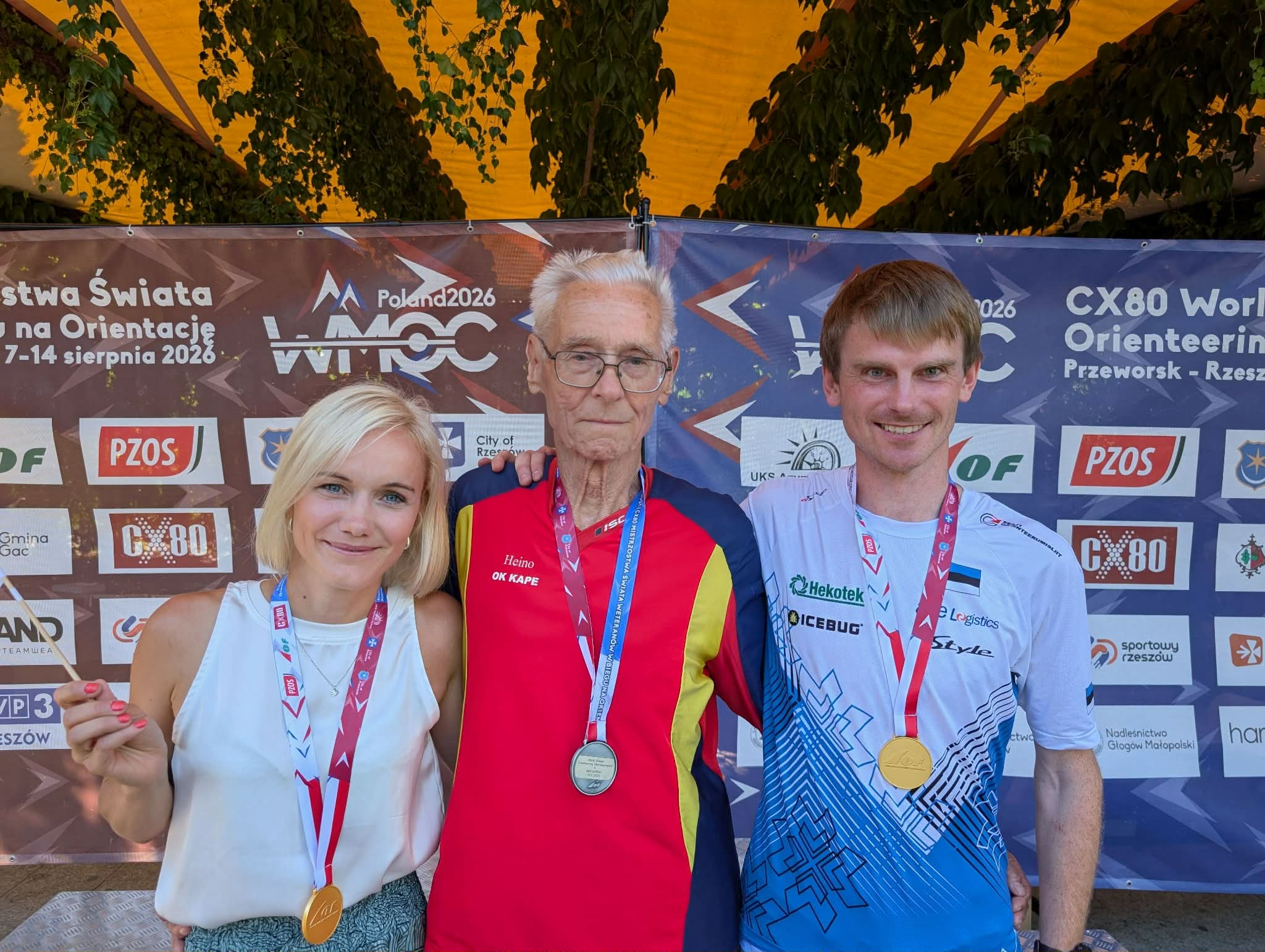 Eestlased võitsid veteranide MM-i avadistantsil kolm medalit