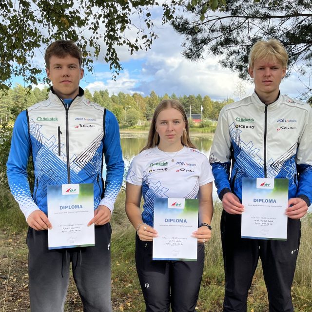 Rattaorienteerumise MMi teatesõidus Eesti juuniorid viiendad