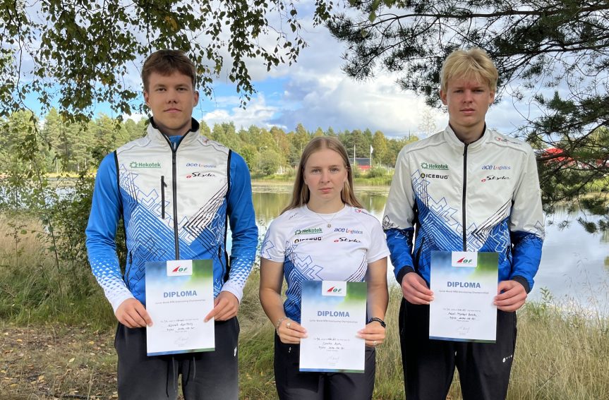 Rattaorienteerumise MMi teatesõidus Eesti juuniorid viiendad